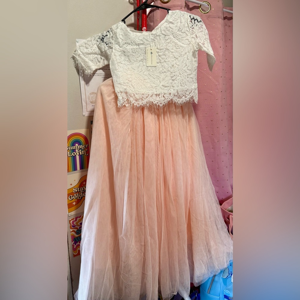 NWT UKFlowerGirlBoutique Juniors Flower Girl Dress